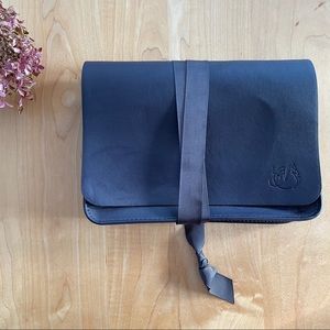 AIR FRANCE LA PREMIERE blue clutch bag